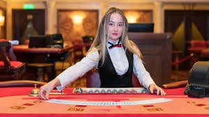 Studio live dealer Speed Roulette dewa303 dengan roda roulette dan dealer profesional